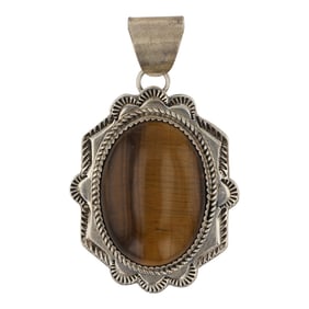 Navajo Tigers Eye Pendant