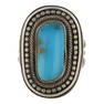Tommy Jackson Navajo Bisbee Turquoise Ring