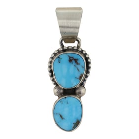 Danny Henio Navajo Turquoise Pendant