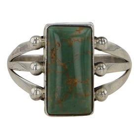 RB Navajo Menassa Turquoise Ring