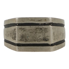 Vintage Navajo Plain Silver Ring