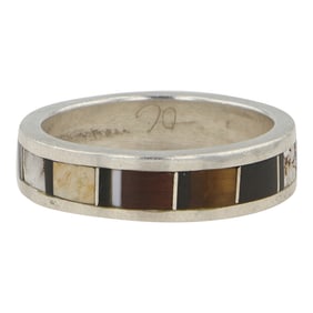 Navajo Multi Stone Inlay Ring