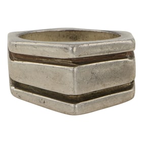 Vintage Navajo Plain Silver Ring