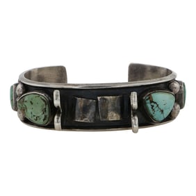 Vintage Navajo Royston Turquoise Watch Bracelet