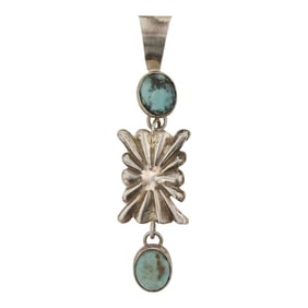 Navajo Turquoise Pendant