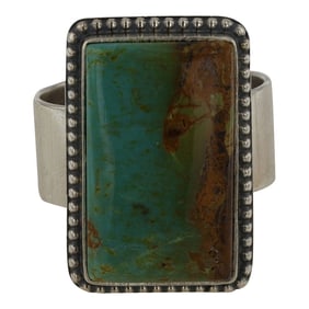 Chris Billy Navajo Royston Turquoise Ring