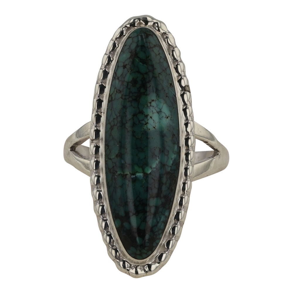 Navajo Cloud Mountain Turquoise Ring (1 of 3)