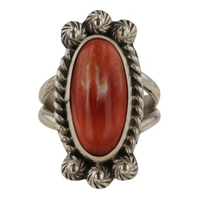Navajo Spiny Oyster Ring