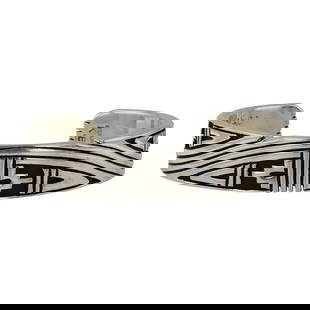Kari Begay Award Winning Navajo Artist Cuff bracelet: Sterling Silver | | Kari Begay Award Winning Navajo Artist Cuff bracelet | Navajo Native American Southwest Indian Jewelry | Good (no breaks or damages) | Approximate Weight: 48 Grams | Bracelet: 5.25