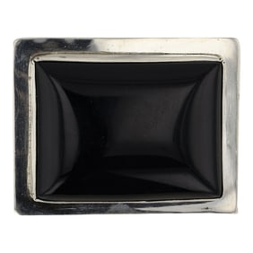 Santo Domingo Black Onyx Pin/ Pendant