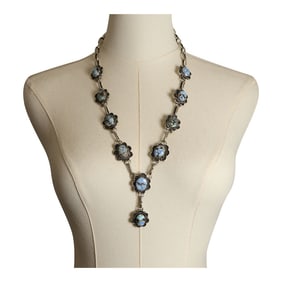 Gilbert Nez Navajo Golden Hills Turquoise Necklace