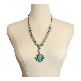 Randy Boyd Navajo Nevada Turquoise Necklace