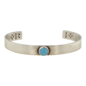 Navajo Turquoise Cuff Bracelet