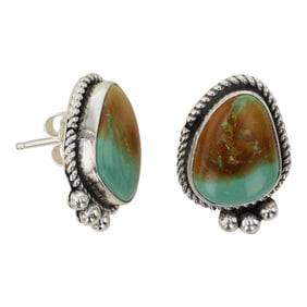 Navajo Royston Turquoise Earrings