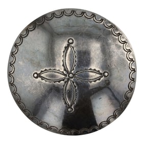 Vintage Navajo Plain Silver Pin