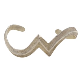 Don Platero Navajo Sandcast Bracelet