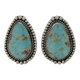 Victoria Wyllie Navajo Nevada Turquoise Earrings