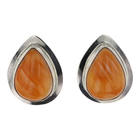 Etta Endito Navajo Spiny Oyster Earrings