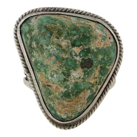 Vintage Navajo Nevada Turquoise Ring