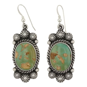 Micheal Calladito Navao Royston Turquoise Earrings