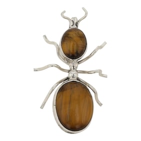Navajo Tiger's Eye Insect Pin