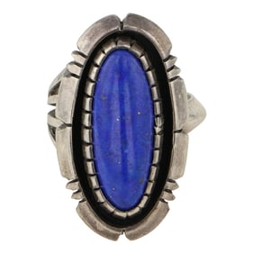 James Lee Navajo Lapis Ring