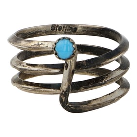 Navajo Kingman Turquoise Ring