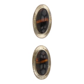 Navajo Amber Earrings