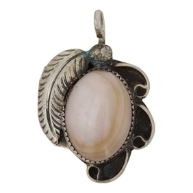 Vintage Navajo Shell Pendant