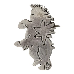 Ben Eustace Zuni Plain Silver Pin