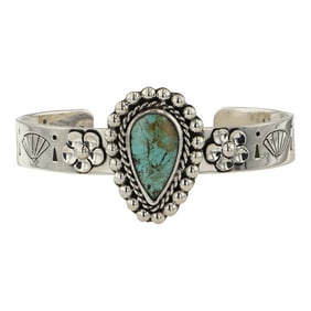 Taxco Turquoise Cuff Bracelet