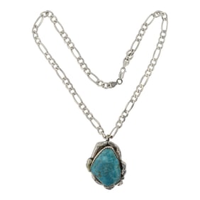 Navajo Blue Ridge Turquoise Necklace