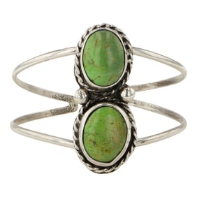 Gilbert Nez Navajo Turquoise Bracelet