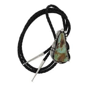 Navajo Royston Turquoise Bolo Tie