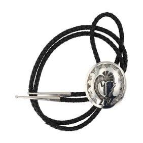 Navajo Kokopelli Bolo Tie
