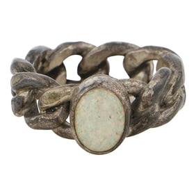Navajo Synthetic Opal Ring
