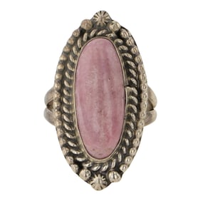 Sheila Tso Navajo Rhodonite Ring