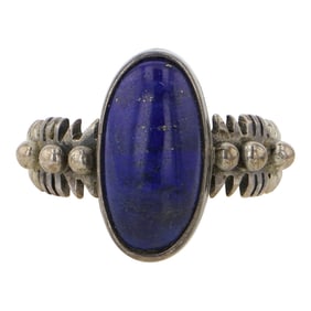 Sheena Long Navajo Lapis Ring
