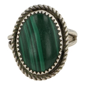 Navajo Malachite Ring