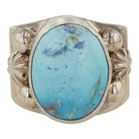 Navajo Kingman Turquoise Ring