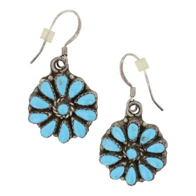 Navajo Cluster Block Earrings