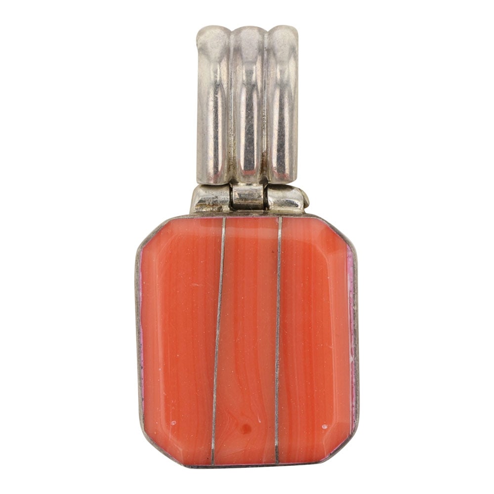 Vintage Taxco Shell Inlay Pendant (1 of 2)