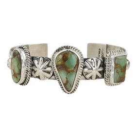 Harold Joe (1975-2025) Nevada Turquoise Cuff Bracelet
