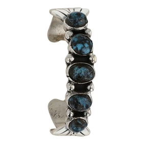 Navajo Nevada Turquoise Cuff Bracelet