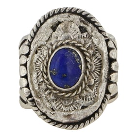 Navajo Lapis Ring