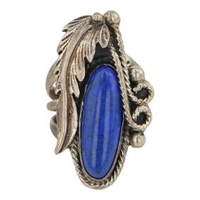 RB Navajo Lapis Ring