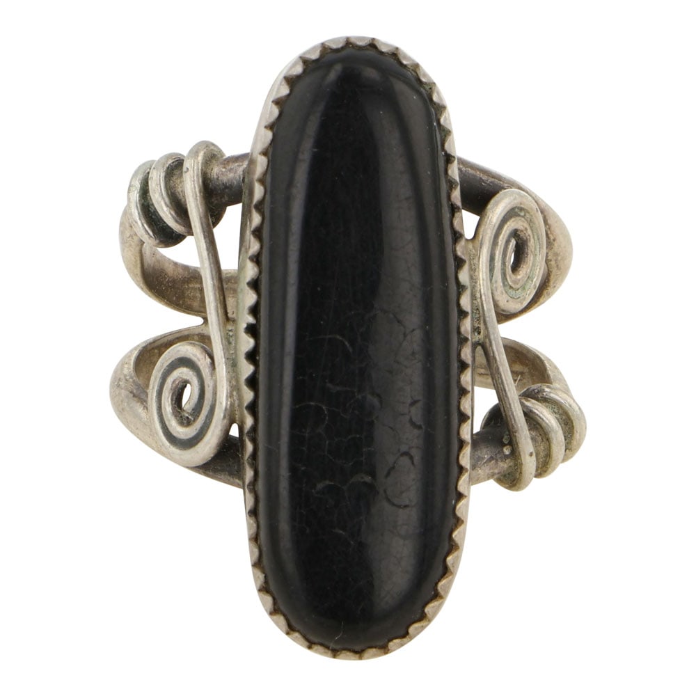 Vintage Black Onyx Ring (1 of 3)