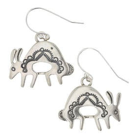 Navajo Sterling Silver Earrings