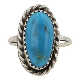 Navajo Blue Ridge Turquoise Ring