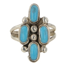 Navajo Kingman Turquoise Ring